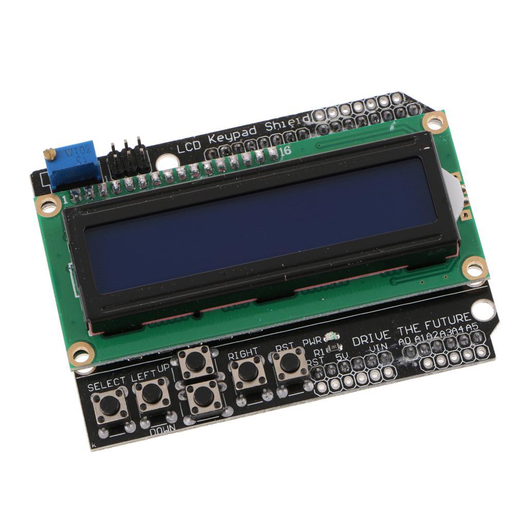LCD1602 Character I/O Expansion Board LCD Keypad Shield For