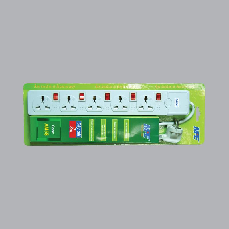 Ổ CẮM DI ĐỘNG ĐA NĂNG 5 Ổ MPE