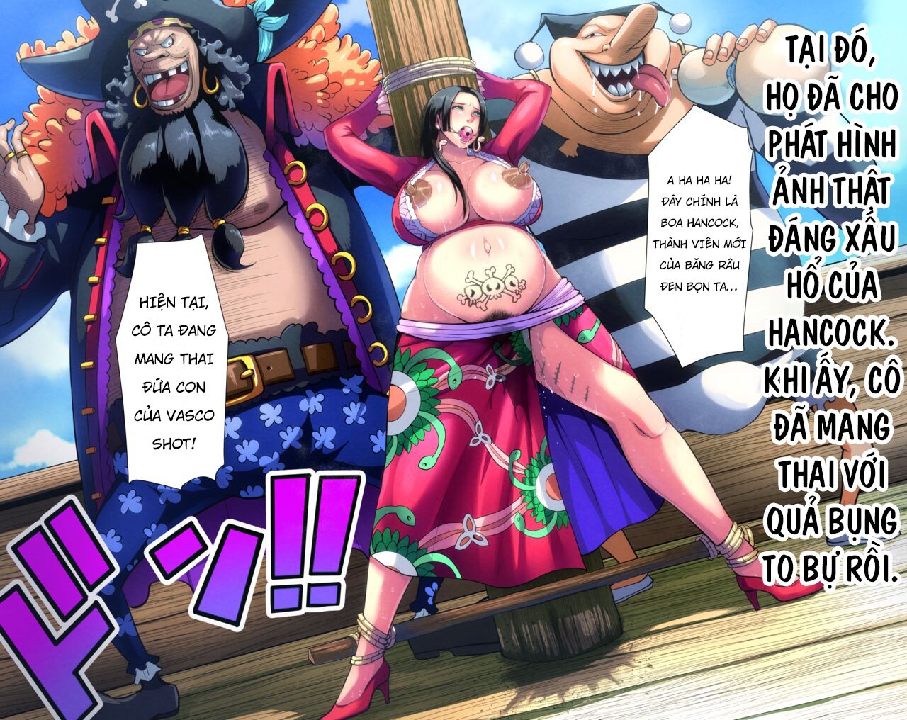 cướp biển râu đen cùng em gái boa - one shot chapter 1 11