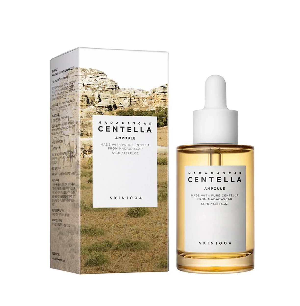Tinh Chất Rau Má Làm Dịu, Phục Hồi Da Mụn Skin1004 Madagascar Centella 100 Ampoule
