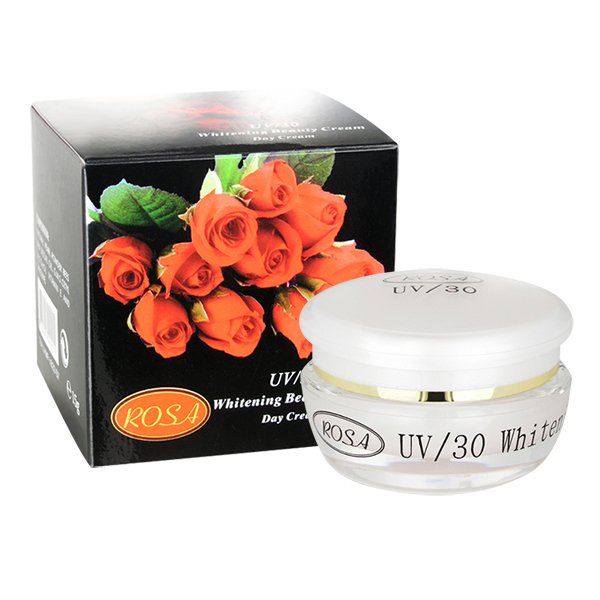 KEM ROSA HOA HỒNG ĐEN UV/30 - WHITENING BEAUTY CREAM