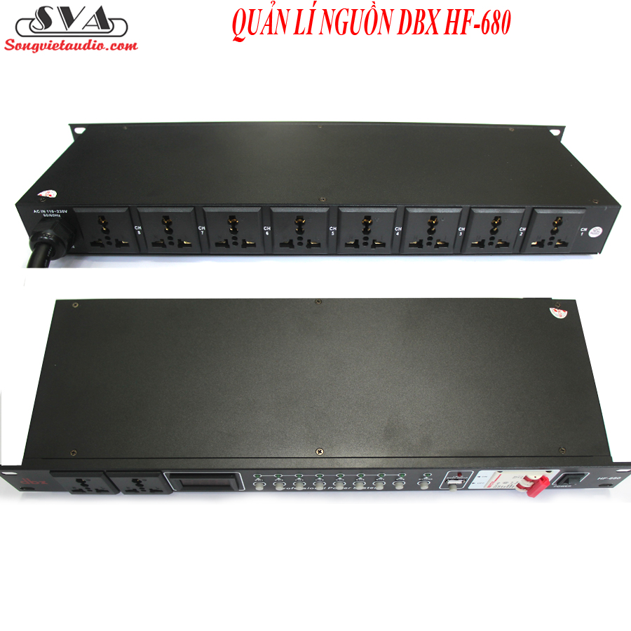 QUẢN LÝ NGUỒN DBX HF-680