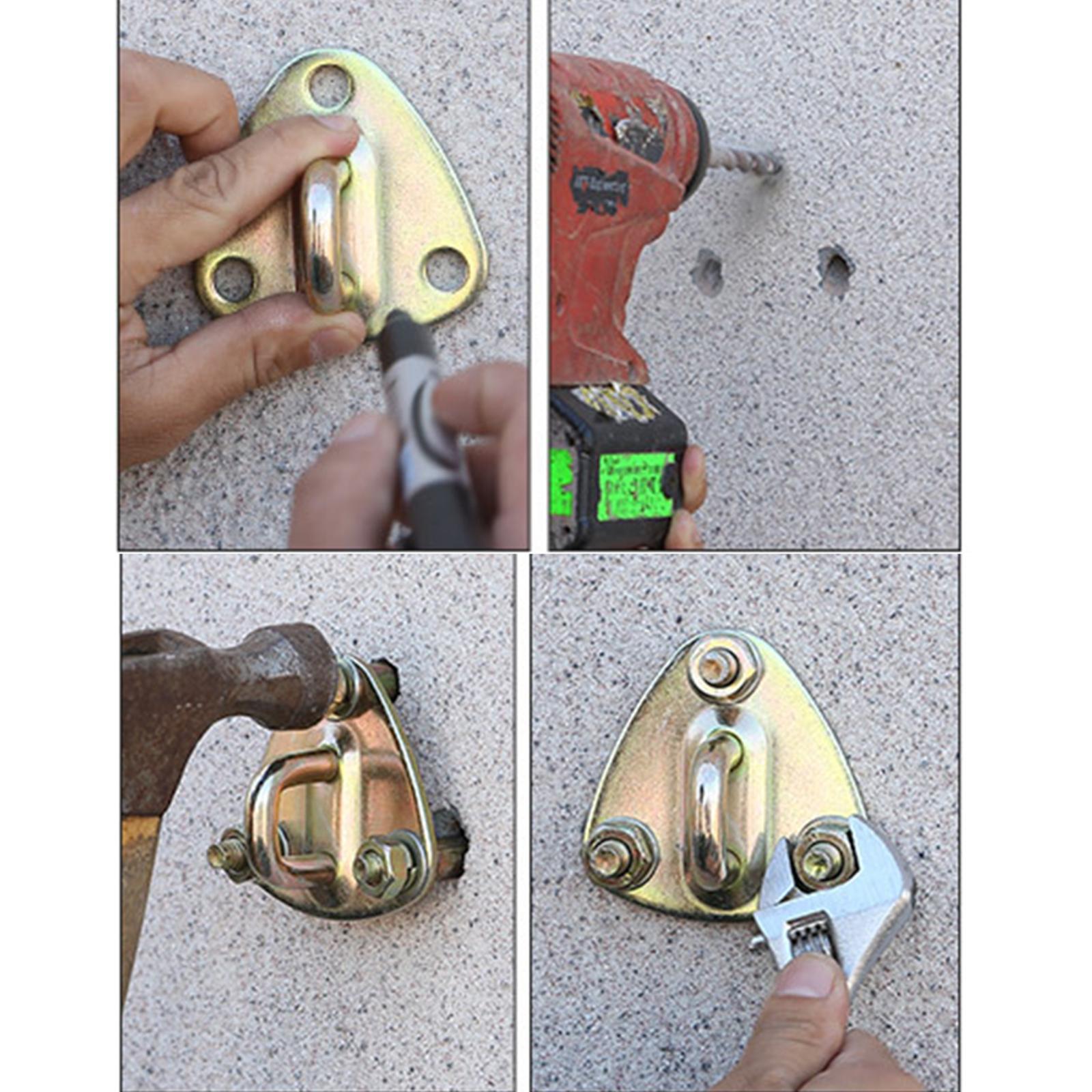 Rope Expansion Screw , Steel Anchor, Expansion Screw Eye Plate Set, Screws Expansion Bracket