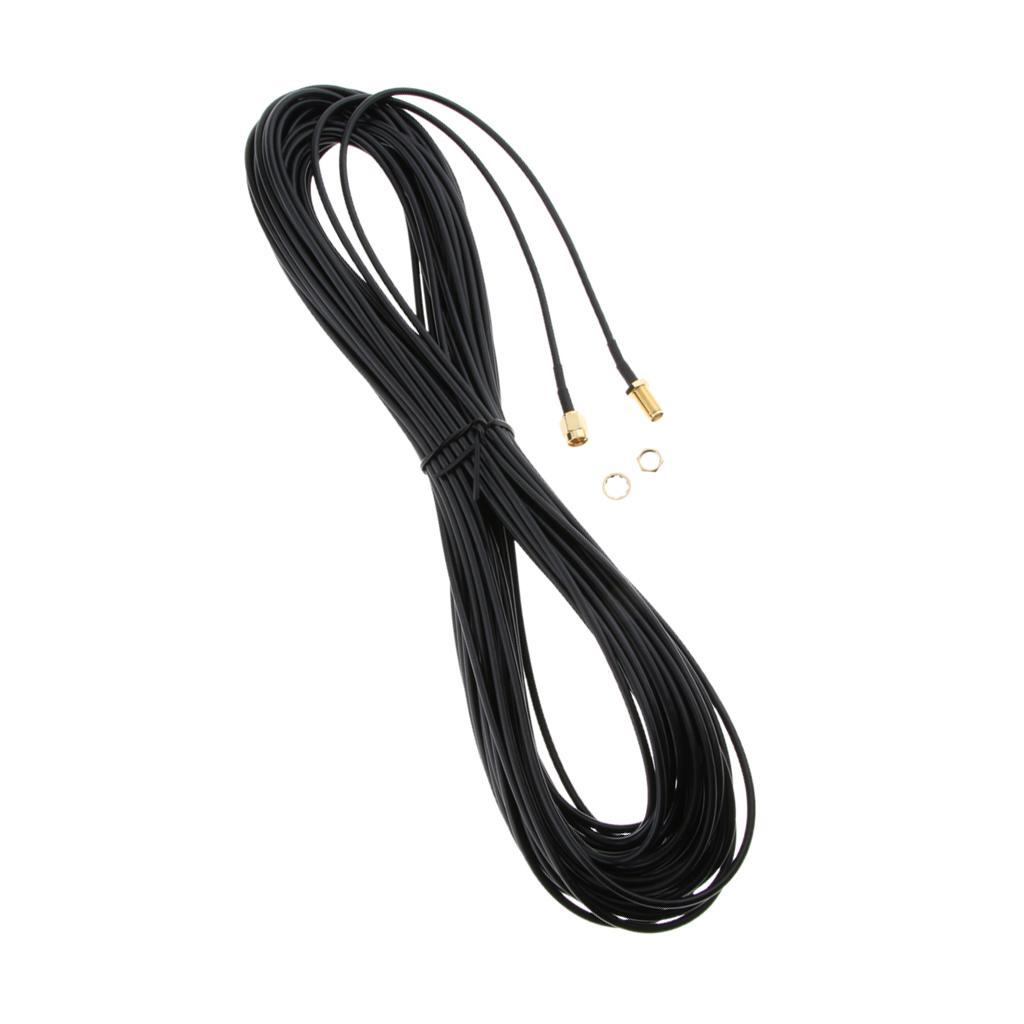 5m/20m Antenna Adapter RP-SMA Extension Cable Cord for WiFi Wireless Router