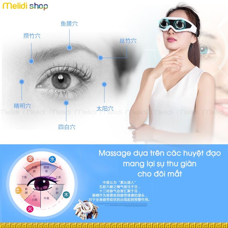 ELi Y66 - Máy Massage Mắt Thư Giãn, Hỗ Trợ Cận Thị - Viễn Thị, Mát Xa Giảm Căng Thẳng, Nhức Mỏi Và Khô Mắt