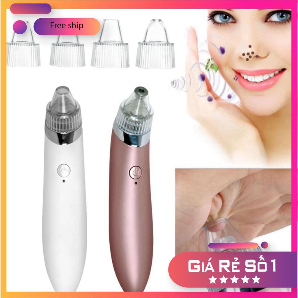 Máy Hút Mụn Mũi Beauty Skin care XN-8030 Tặng Kèm 4 Đầu Hút