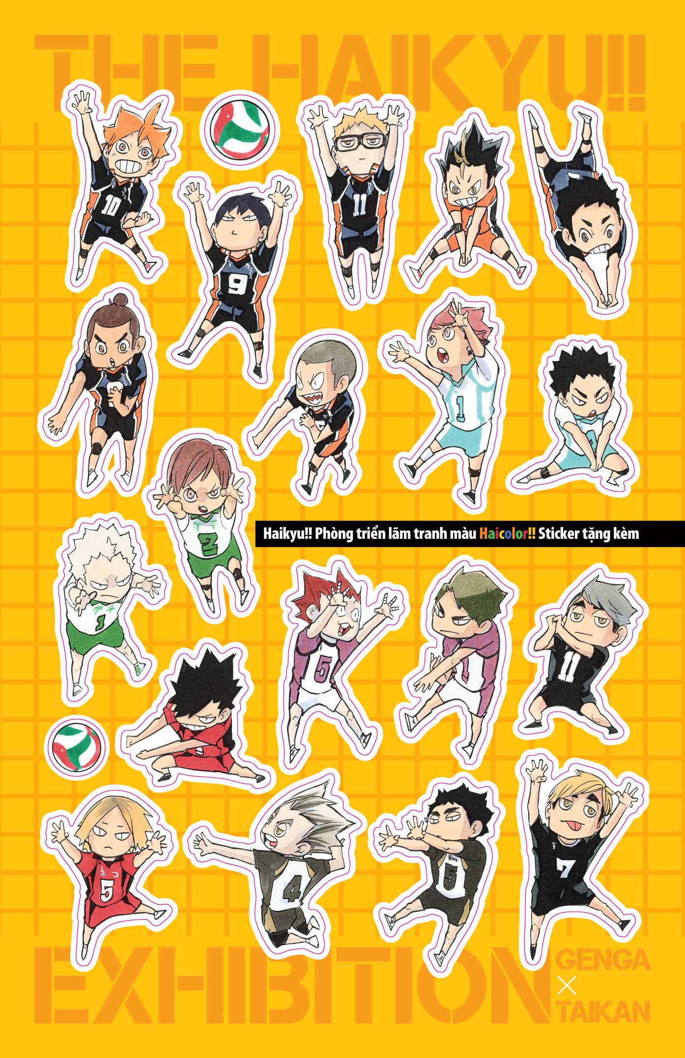 Truyện - Haikyu!! - Chàng Khổng Lồ Tí Hon Haicolor!! Phòng Triển Lãm Tranh Màu