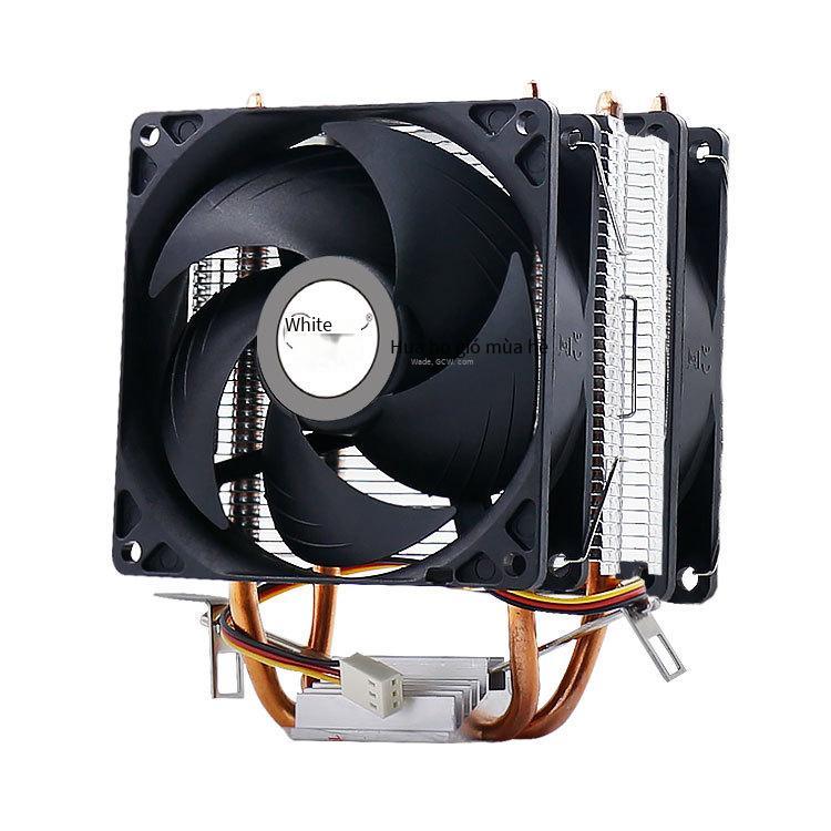 Giao hàng nhanh máy tính để bàn tản nhiệt CPU đa nền tảng lntel AMD 4 ống dẫn nhiệt 1155/775 quạt tản nhiệt êm