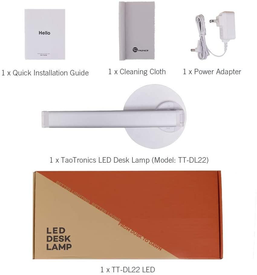 Đèn LED Chống Cận Taotronics 10W TT-DL22 - Màu Bạc