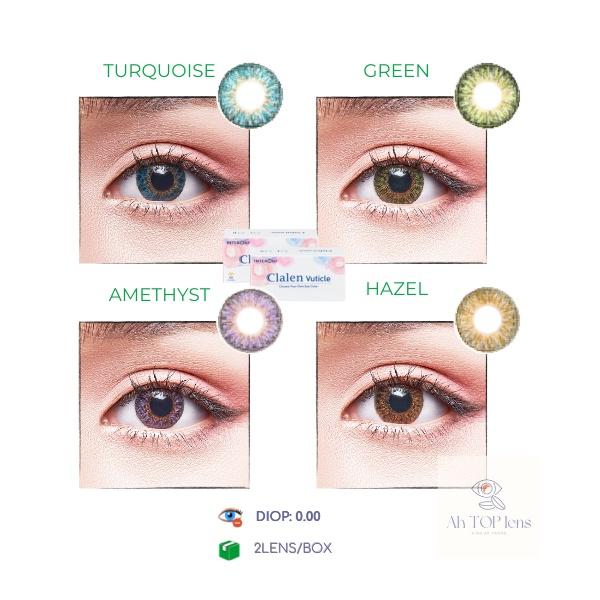 Lens màu Hàn Quốc với các màu siêu lạ mắt và hot hit Clalen Vuticle _chỉ có 0 độ