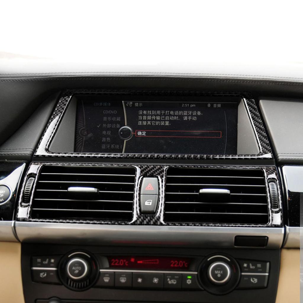 Car Dashboard GPS Navigation Panel Frame Trim Cover Decoration Sticker