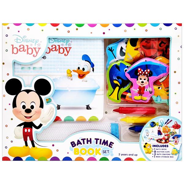 Disney Baby Bath Time Deluxe Book Set
