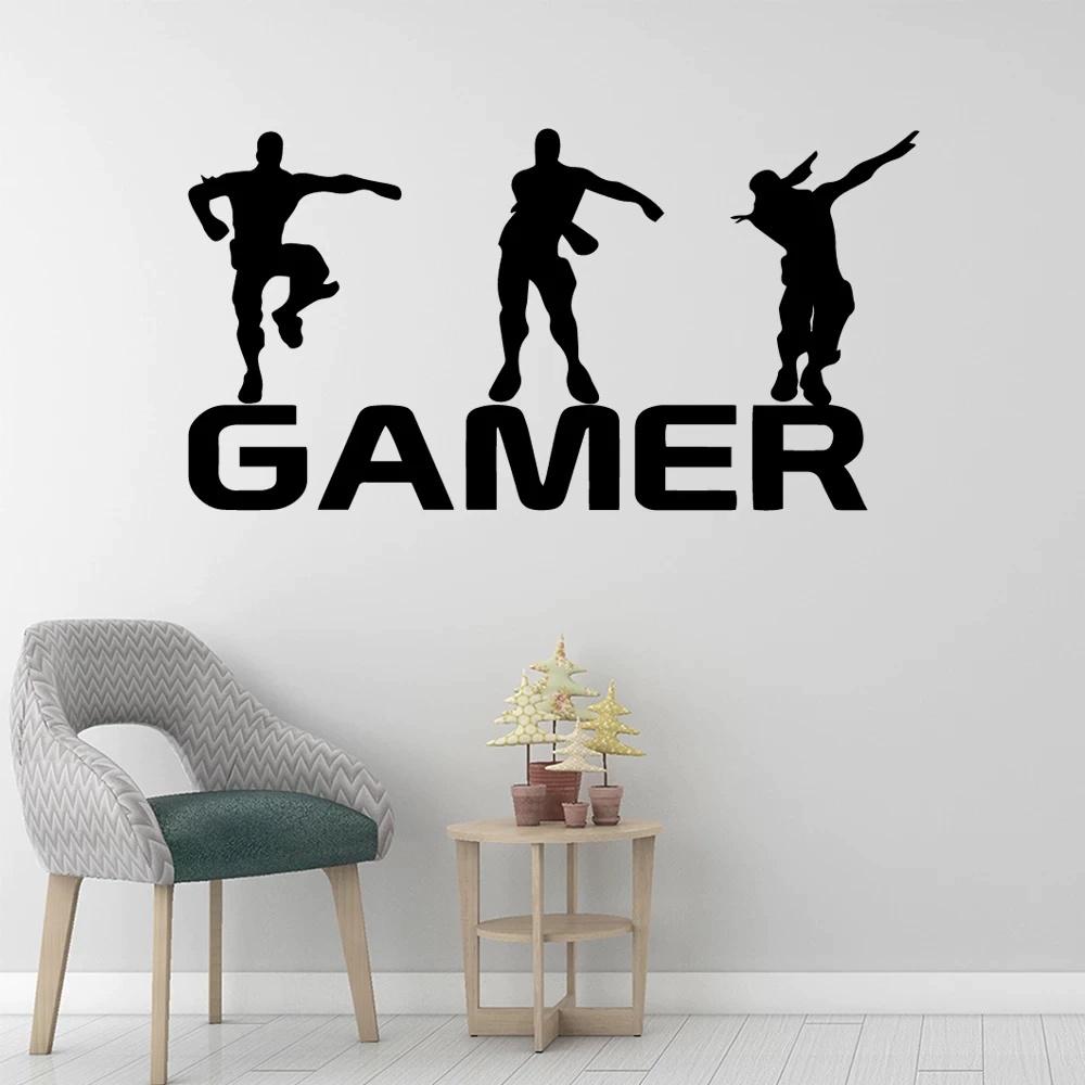 Decal trang trí phòng game
