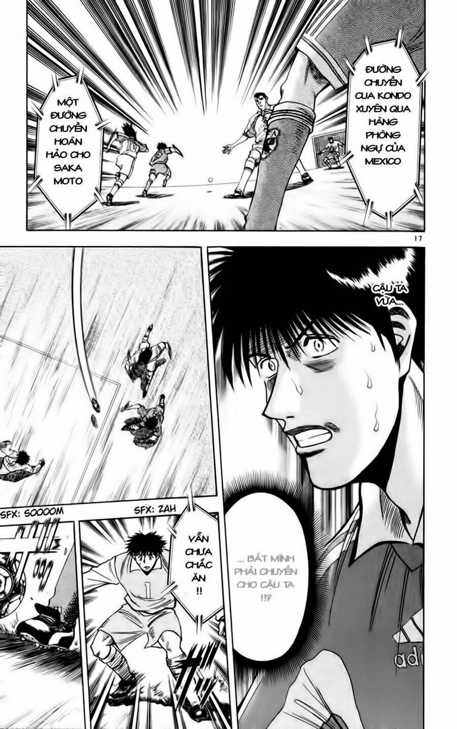 vũ điệu trên sân cỏ - fantasista chapter 67 17