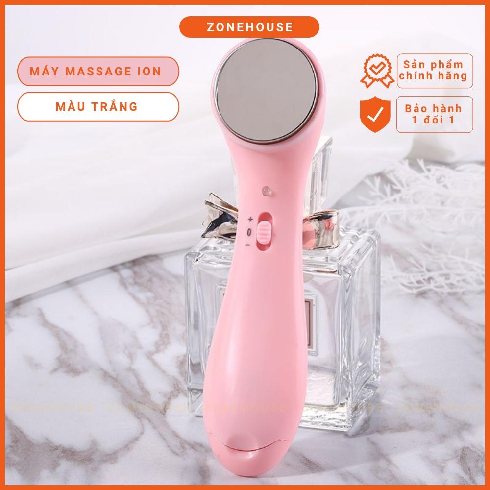 Máy Massage Ion Mini Cầm Tay ZONEHOUSE săn chắc trẻ hóa da, nâng cơ mặt, chống nhăn, tăng độ đàn hồi da