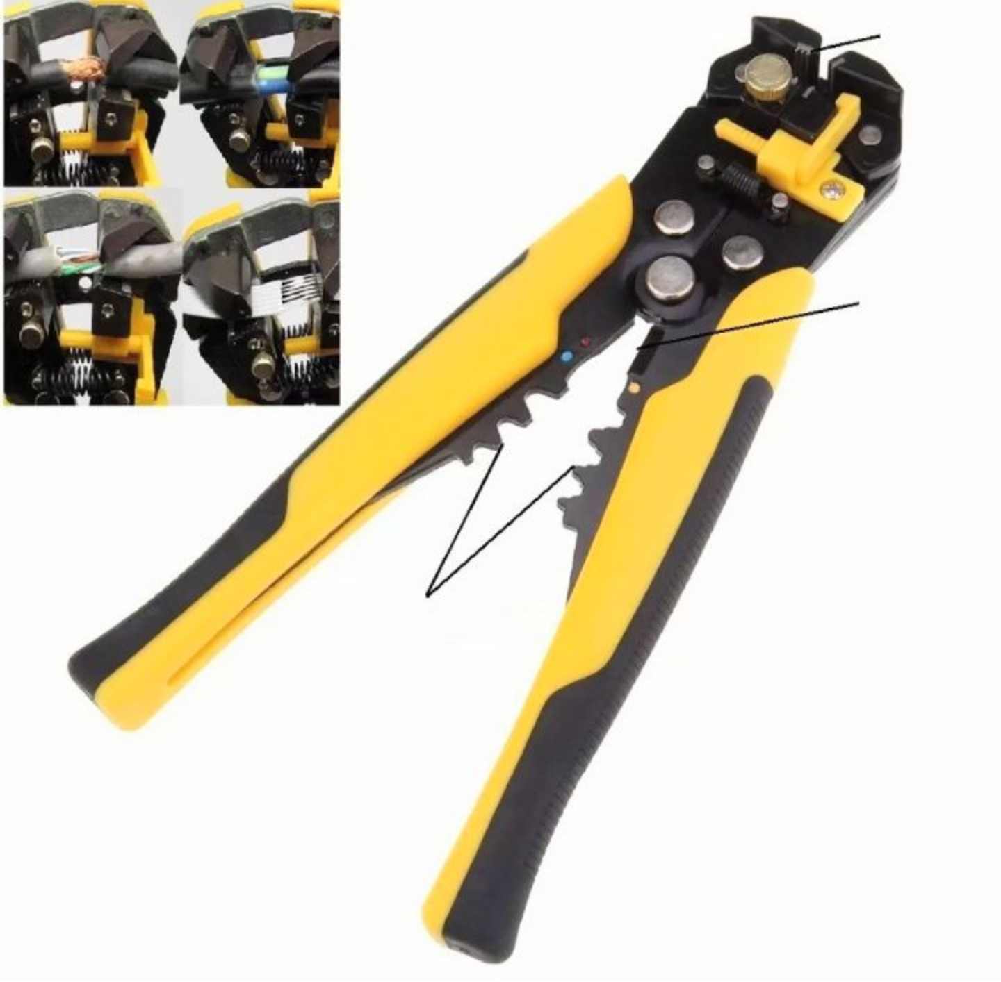 BỘ KÌM TUỐT DÂY ĐIỆN BẤM CÁC LOẠI ĐẦU COS ĐA NĂNG TIỆN DỤNG MẪU MỚI HÀNG CAO CẤP