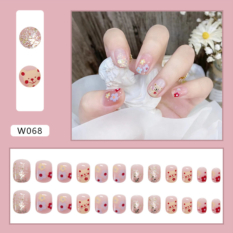 Bộ 24 móng tay giả W068