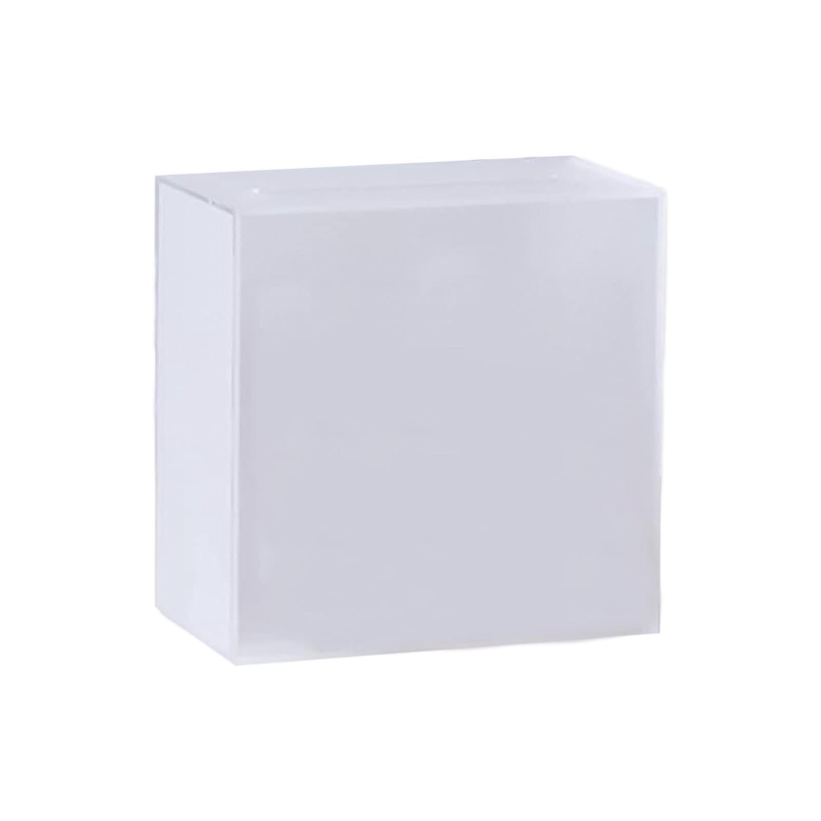Clear Acrylic  Box Theme Card Box for Anniversary Birthday Bride