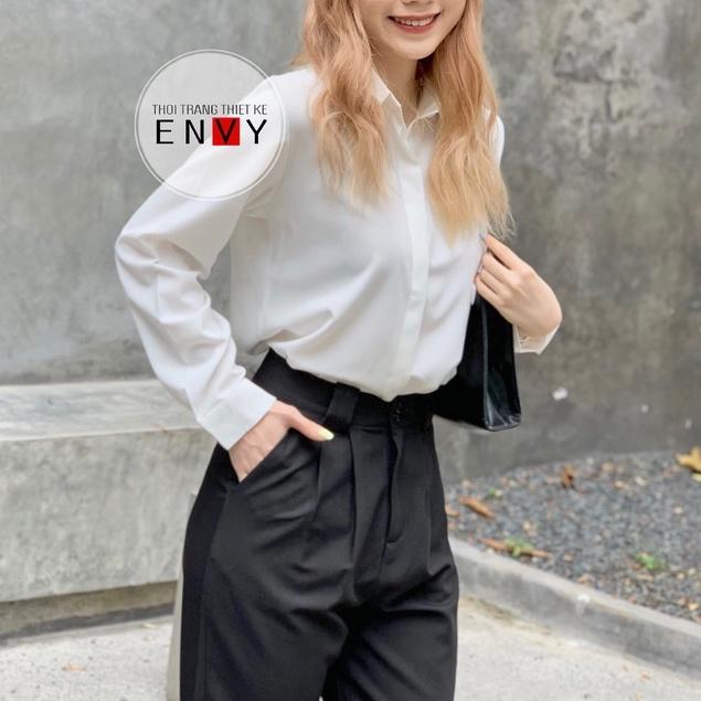 Quần baggy nữ công sở ENVY QK13 cotton lạnh