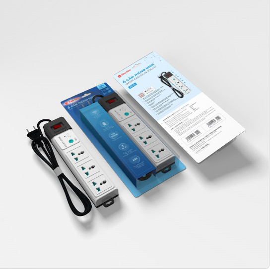 Ổ cắm thông minh Wifi 3m Model: OC02.WF 3C/3M/10A