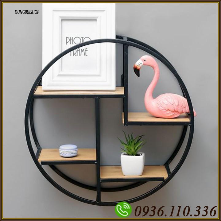 Kệ trang trí tường hình tròn RE0247