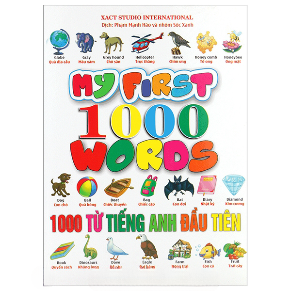 MY FIRST 1000 WORDS - 1000 TỪ TIẾNG ANH ĐẦU TIÊN