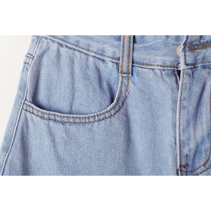 Chân váy jean ngắn chữ A Quảng Châu cho nữ LS_CV099