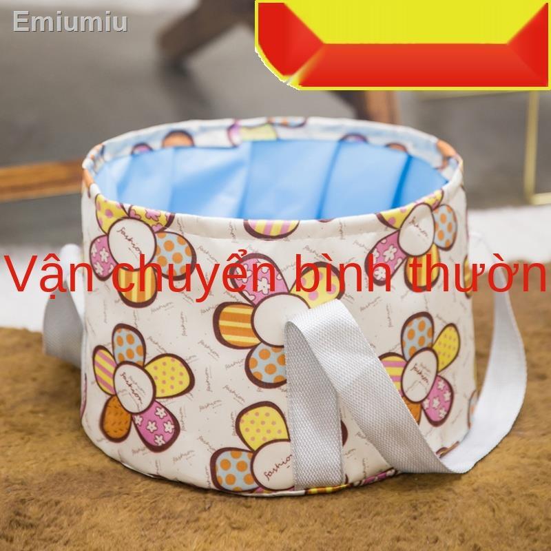 □Chậu rửa gấp di động ngoài trời chậu rửa du lịch
