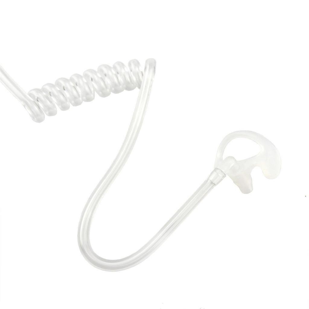 4 Pairs Replacement Earbud for Walkie Talkie Acoustic Tube Earpiece