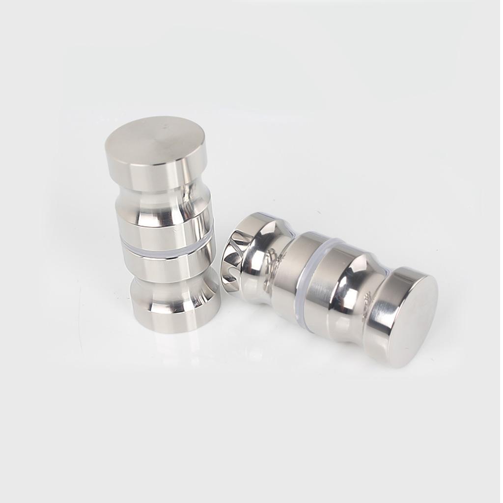 Aluminum Alloy Glass Door Handle Knob for Bathroom Kitchen Toilet Garden