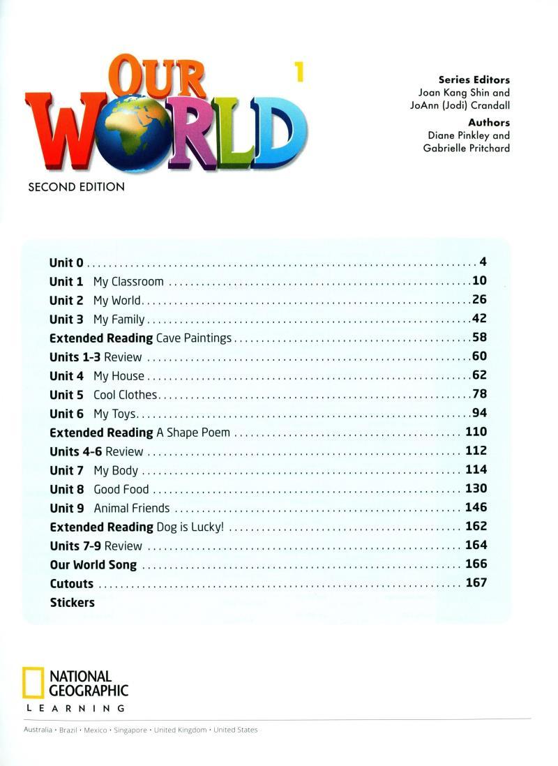 Our World 1: Student's Book American English 2nd Edition