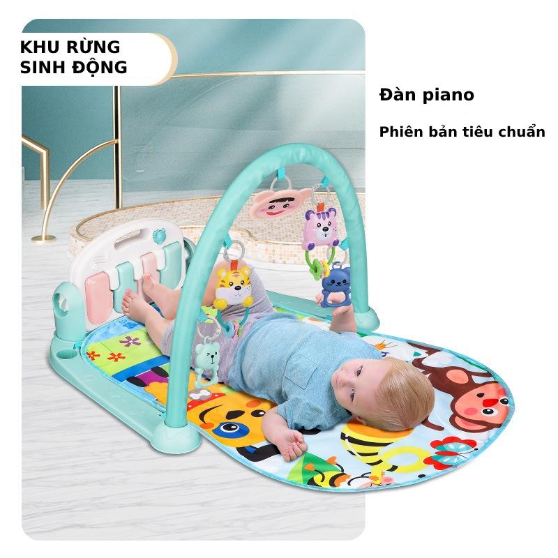 Thảm nhạc cho bé nằm chơi cao cấp phát triển thính giác thị giác