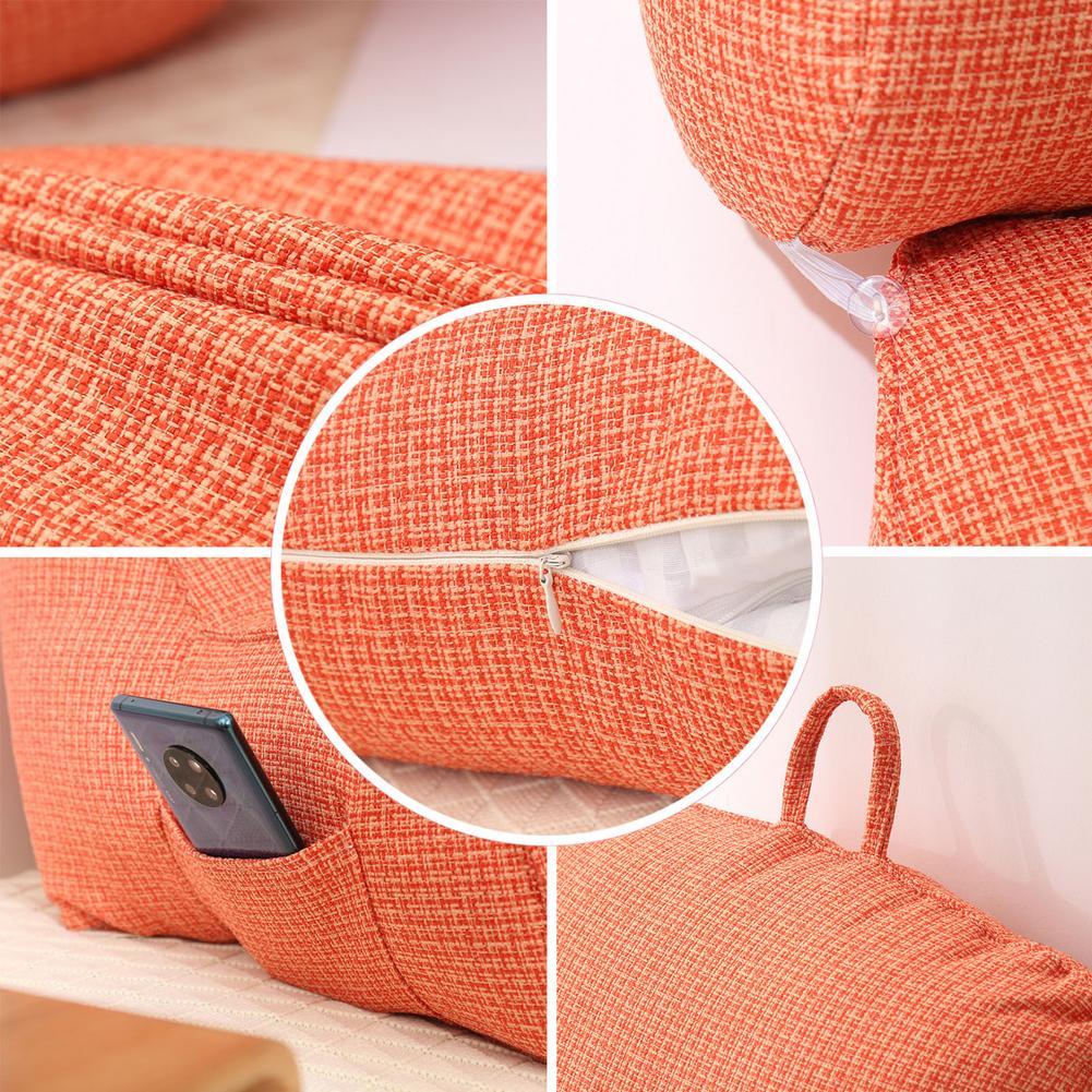 Ghế Sofa Đệm Tựa Lưng Đọc Gối Giường Sang Trọng Lớn Tựa Lưng Đọc Sách Còn Lại Gối Tay Nhà Có Thể Tháo Rời Lưng Đệm Hỗ Trợ