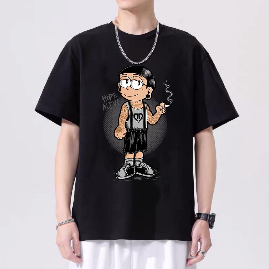 Áo Thun Hình Nobita Cho Nam Cực Chất, Áo Phông Nam Hình Nobita Phong Cách Ulzzang MINA SHOP.