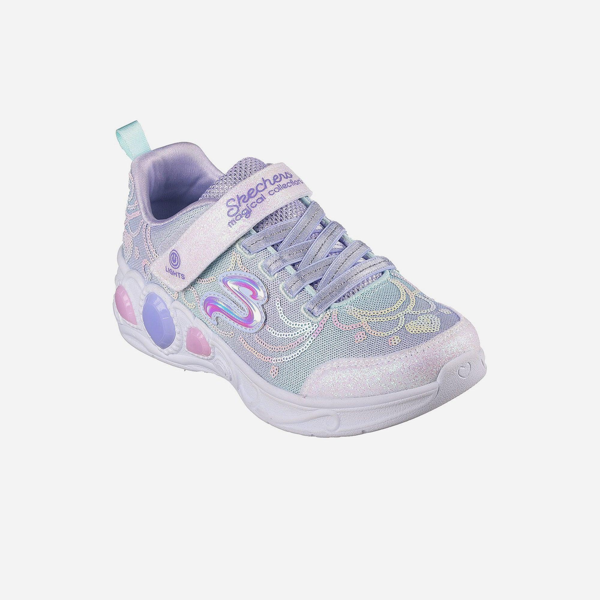 Giày sneaker bé gái Skechers Princess Wishes - 302686L-LVMT