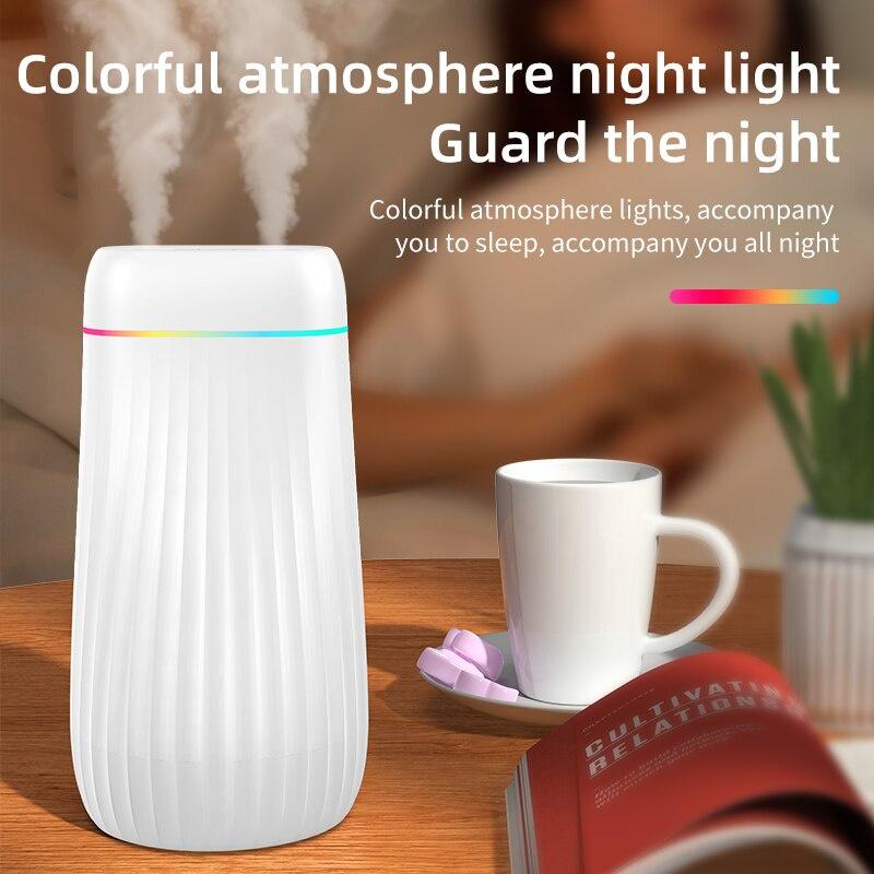 Portable Air Humidifier 1000ml Ultrasonic Aroma Essential Oil Diffuser USB Cool Mist Maker Purifier Aromatherapy for Car Home