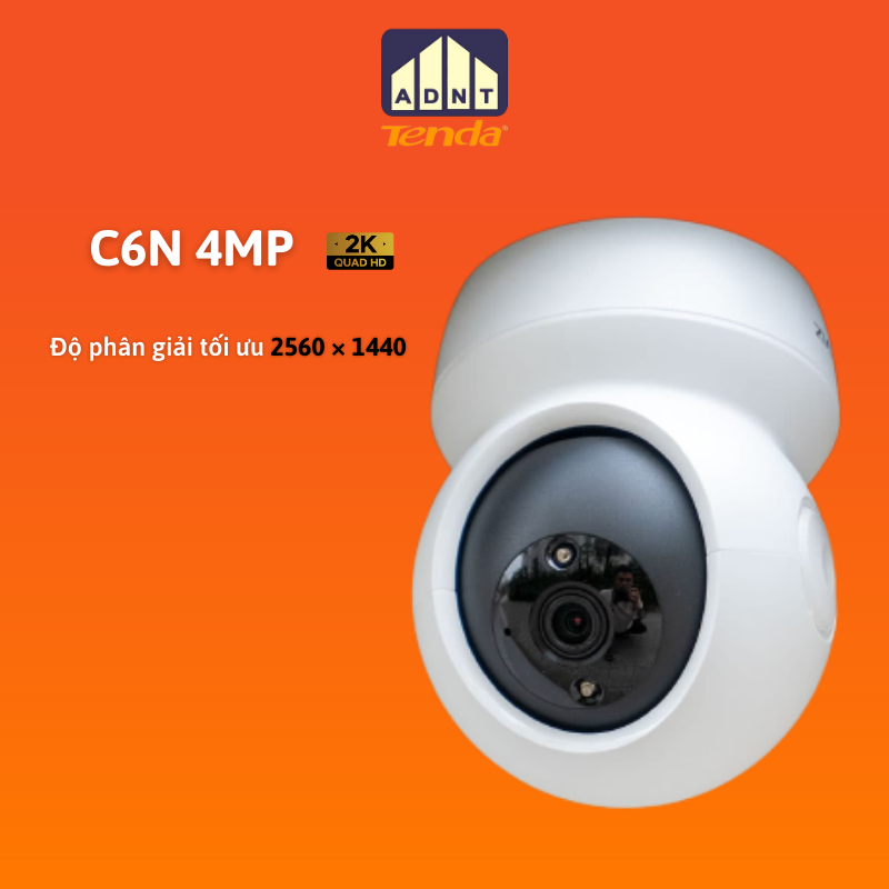 Camera wifi Ezviz không dây xoay 360 C6N 4MP 2K đàm thoại hai chiều hàng chính hãng