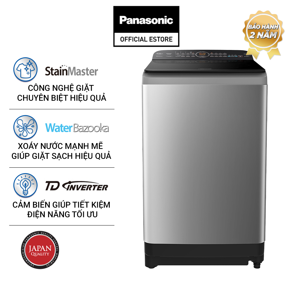 [CHỈ GIAO TẠI HCM] - Máy giặt Panasonic Inverter 9.5 Kg NA-FD95X1LRV- Hàng Chính Hãng