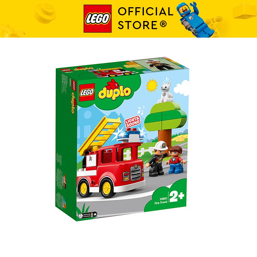 Đồ Chơi LEGO Duplo Xe Cứu Hỏa Của Bé 10901 Cho Bé Trên 2 Tuổi