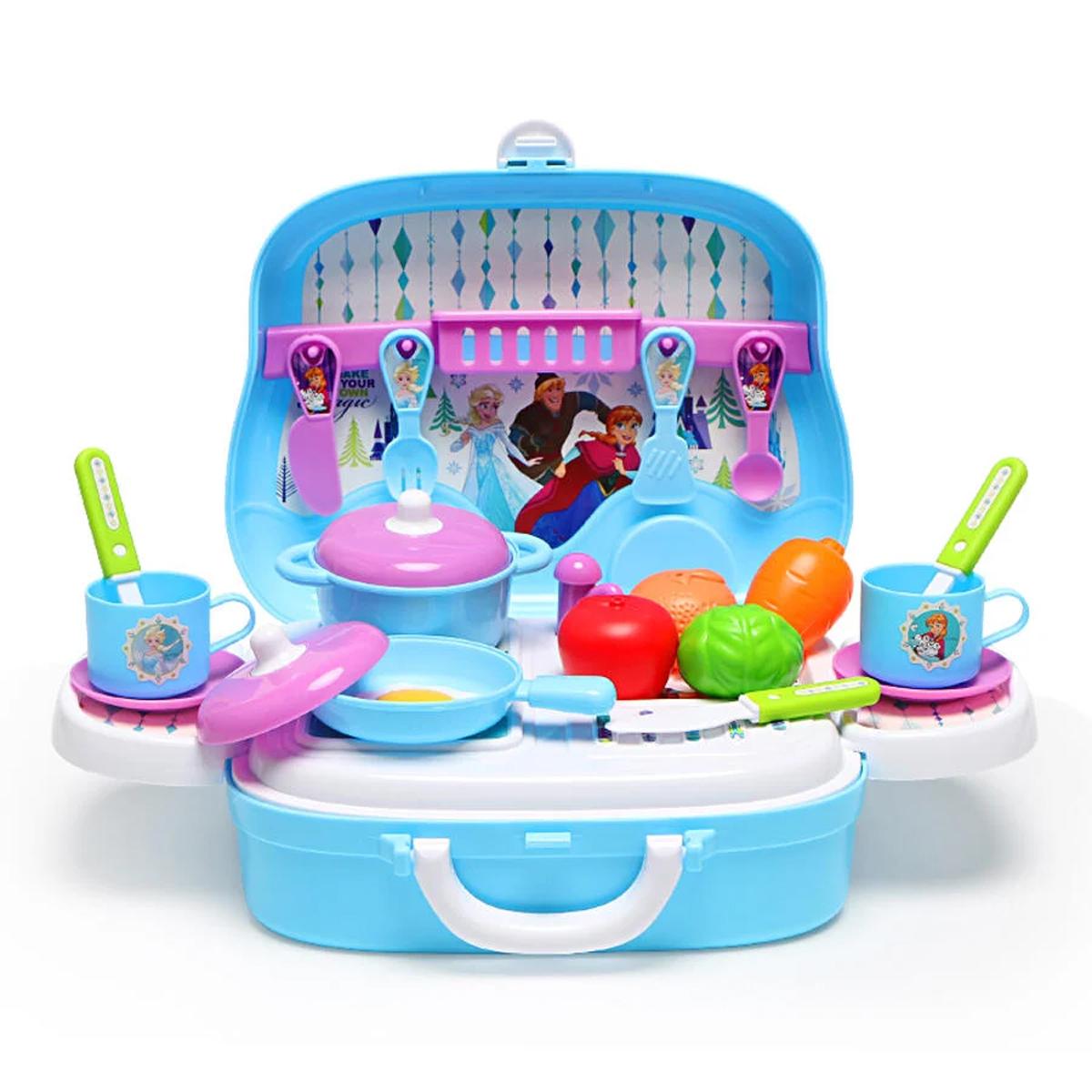 Đồ Chơi Nhà Bếp Dáng Vali Frozen - Sweet Heart SH10045
