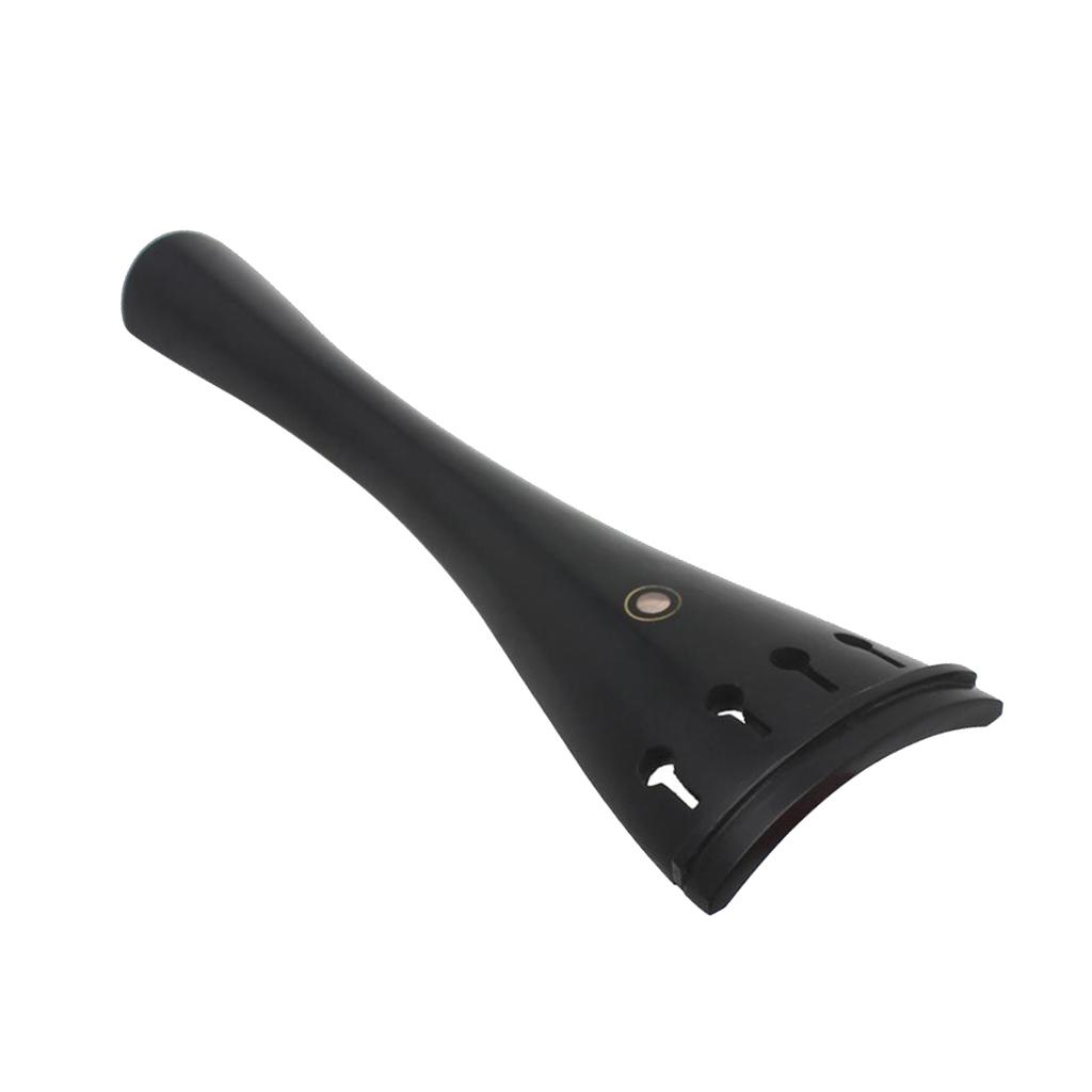 Handmade Ebony Cello Harp Tailpiece Wood Tailpiece for 3/4 4/4 Cello