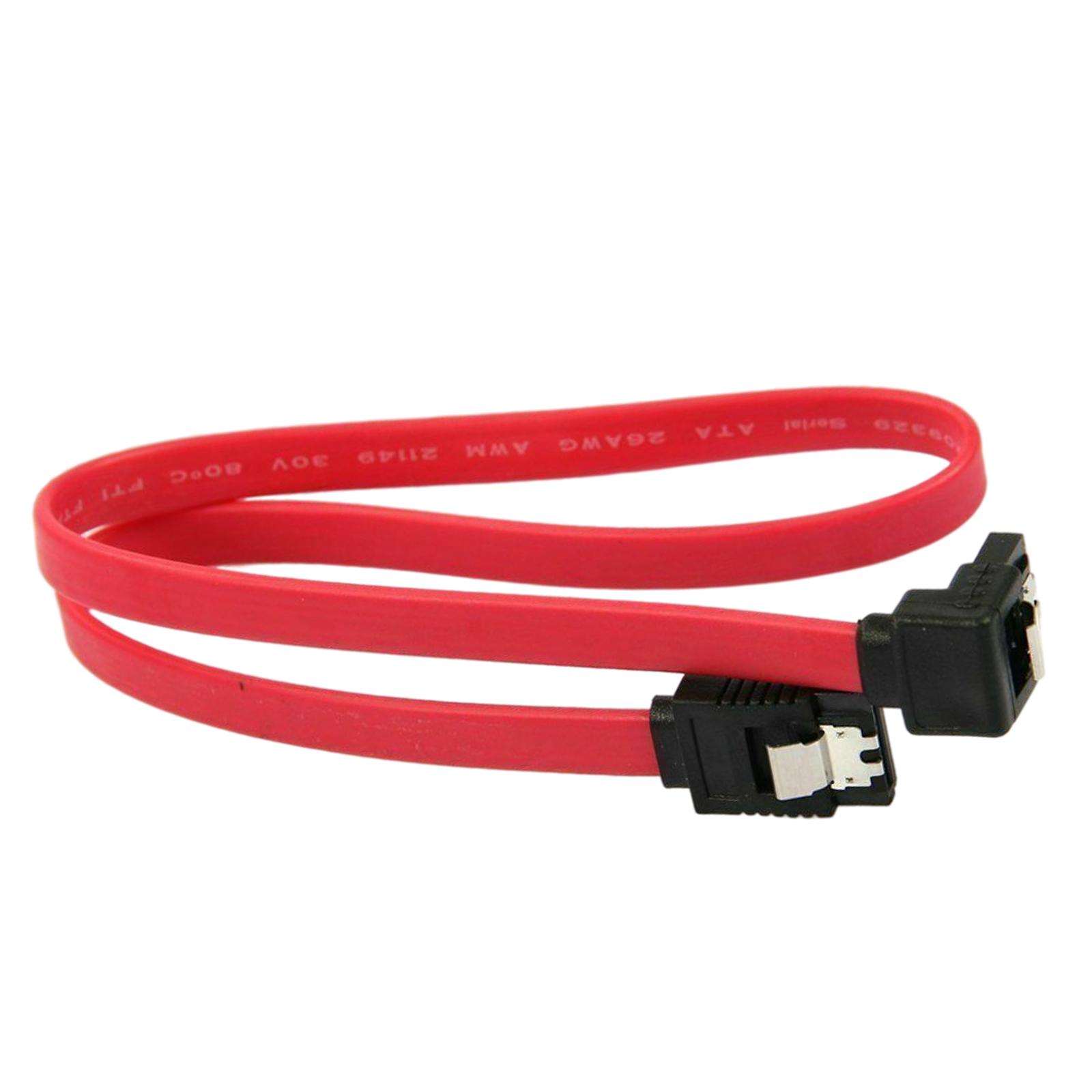 SATA 3.0 SATA III 6GB Data Cable with PVC Cable Jacket Foamed Polyolefin Insulation for SATA HDD PC Desktop Computer Motherboard