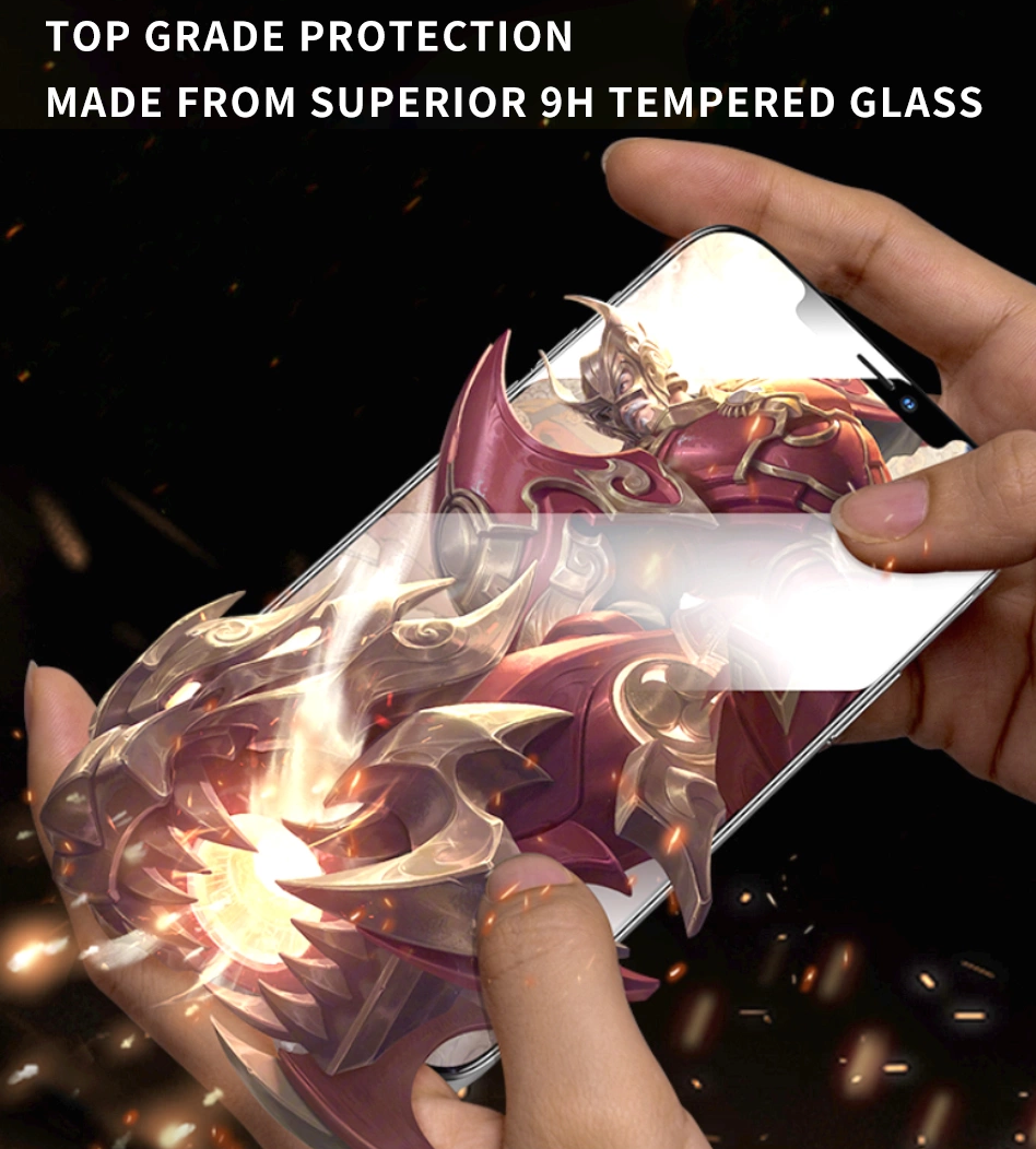 Miếng dán kính cường lực Cho iPhone 12 / 12 Pro / 12 Pro Max full màn hình 2.5D chống nứt vỡ cạnh hiệu WIWU iVista Chống va đập, vát cạnh 2.5D, chống vân tay - hàng nhập khẩu