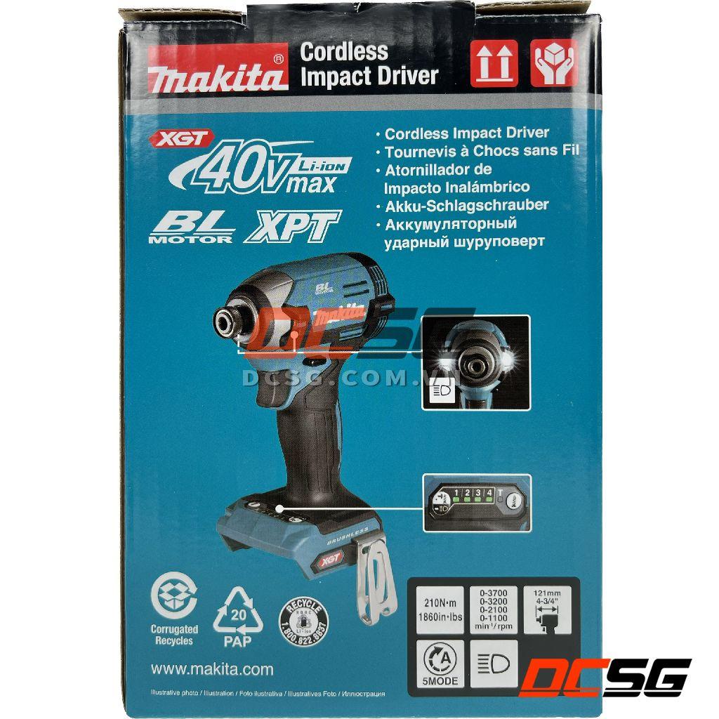 Máy vặn vít dùng pin 40Vmax Makita TD003GZ | DCSG