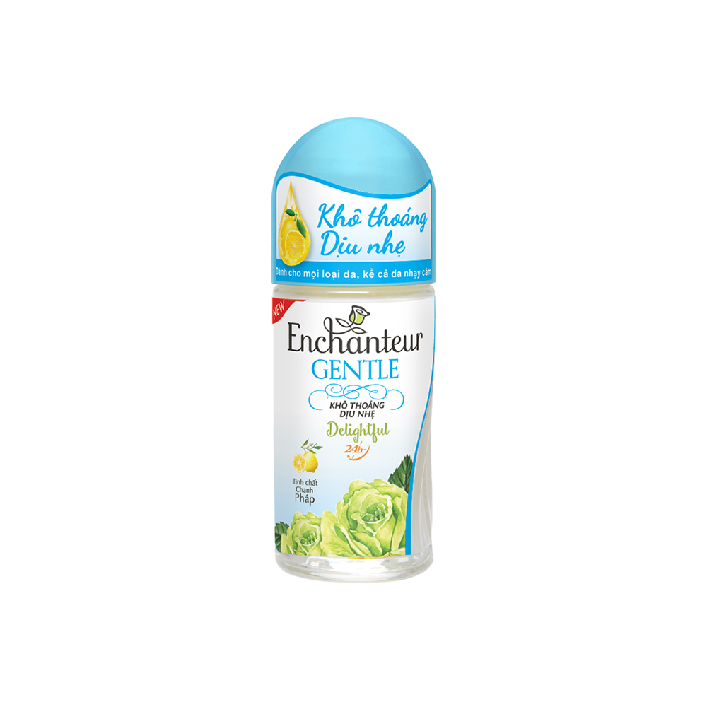 Lăn khử mùi Enchanteur Gentle Charming/Sensation/Delightful 50ml