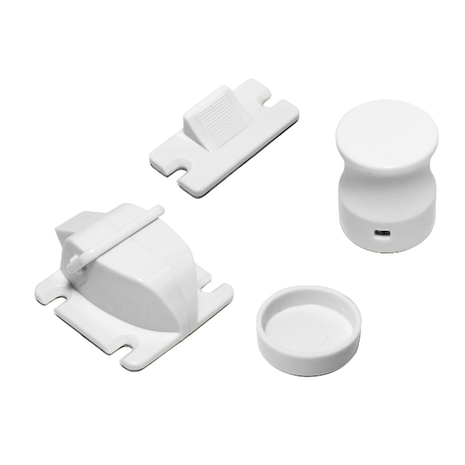 Baby Safety Child Proof Magnetic Locks with 1 Key for Cabinet,Cupboard,Drawer,Wood Doors