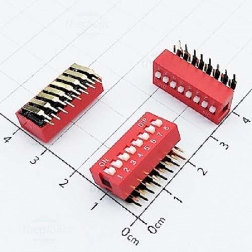 Công Tắc 8Bit Gạt Dọc Dip Switch