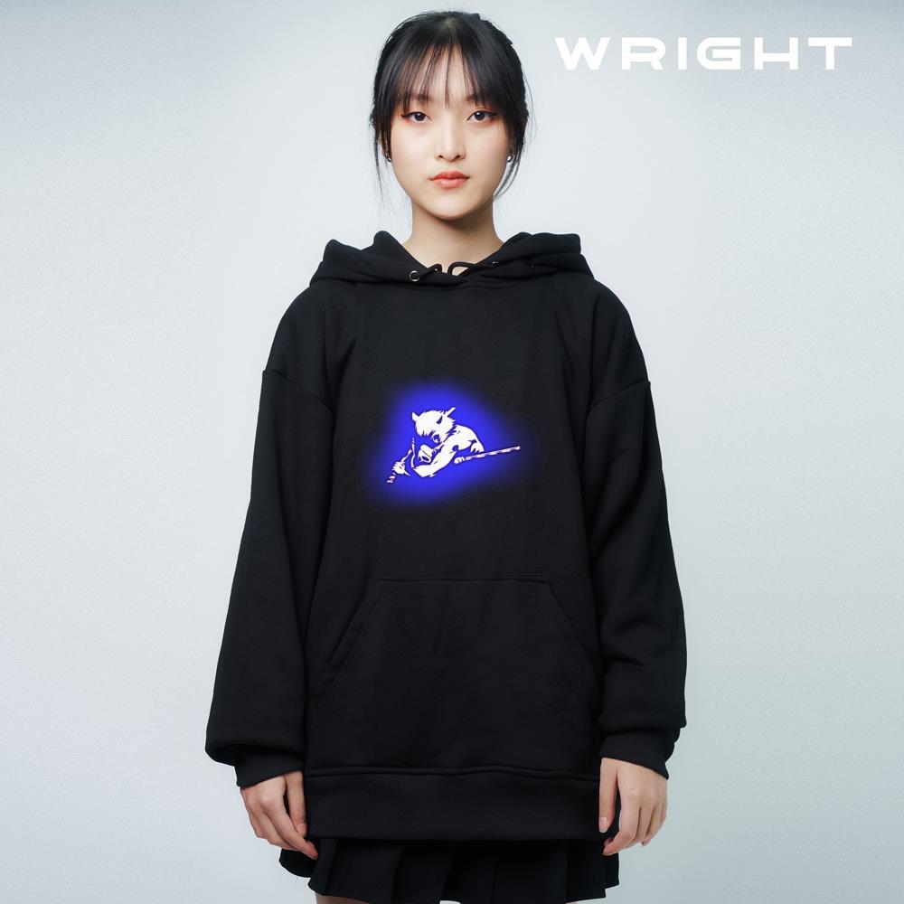 Áo hoodie anime kimetsu no yaiba inosuke demon slayer Wright neon oversize unisex