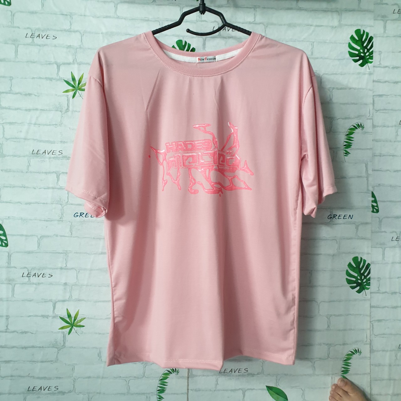 ÁO THUN UNISEX NAM NỮ HOT TREND form rộng tay lỡ- Hình HADES - Free size 40-75kg -Dành cho cả Nam và Nữ, Aó thun co dãn thấm hút mồ hôi tốt