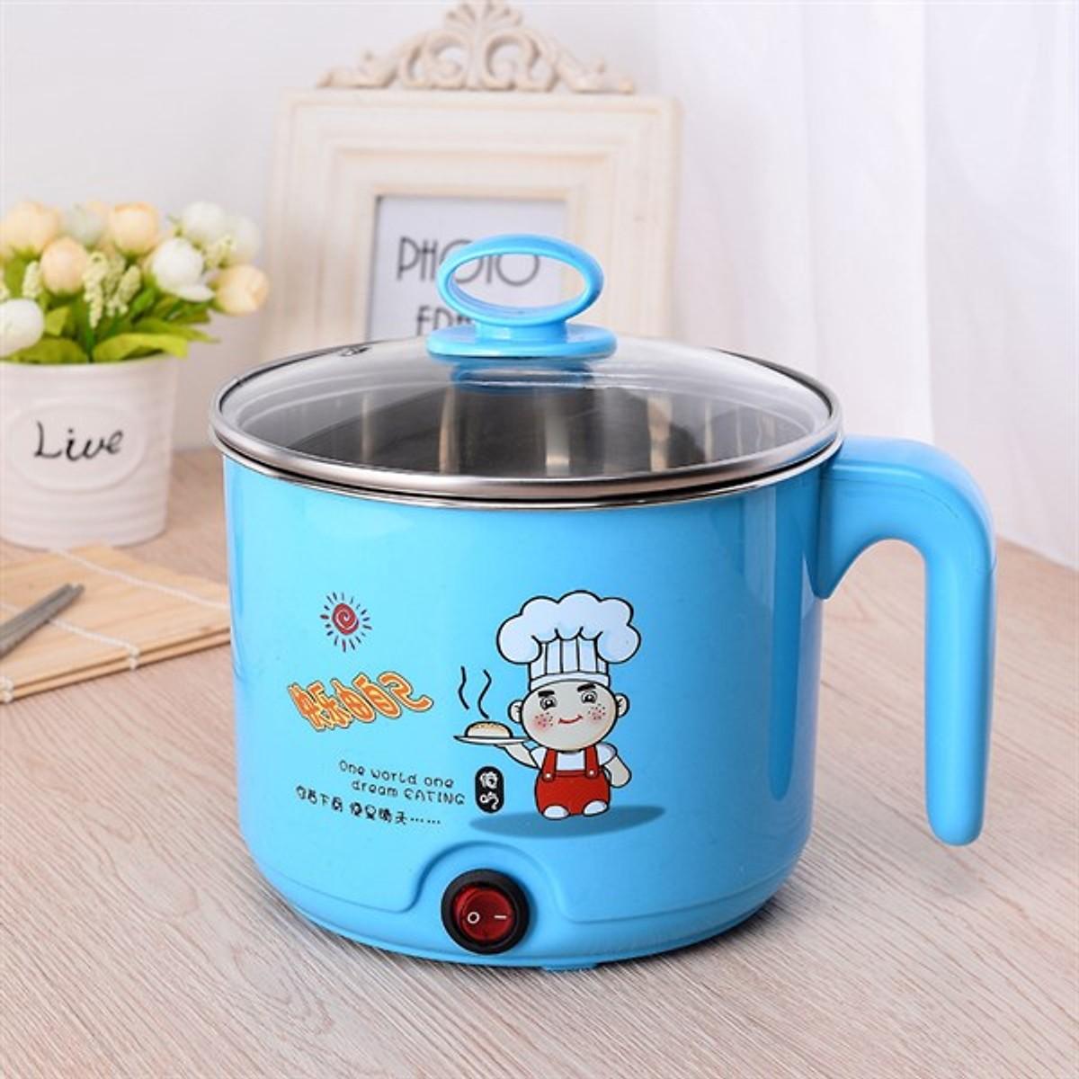 Nồi Nấu Mini Đa Năng Loại 1,8L ( Giao Màu Ngẫu Nhiên ) - Loại Tốt